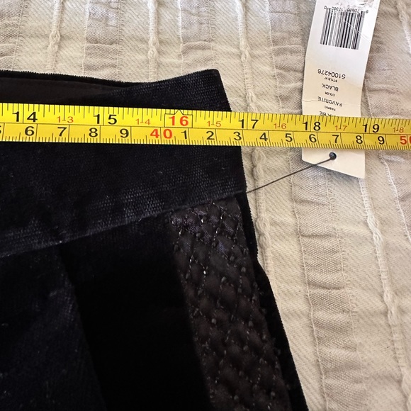 NWT Theory velvet flares beaded tuxedo stripe - Picture 7 of 8